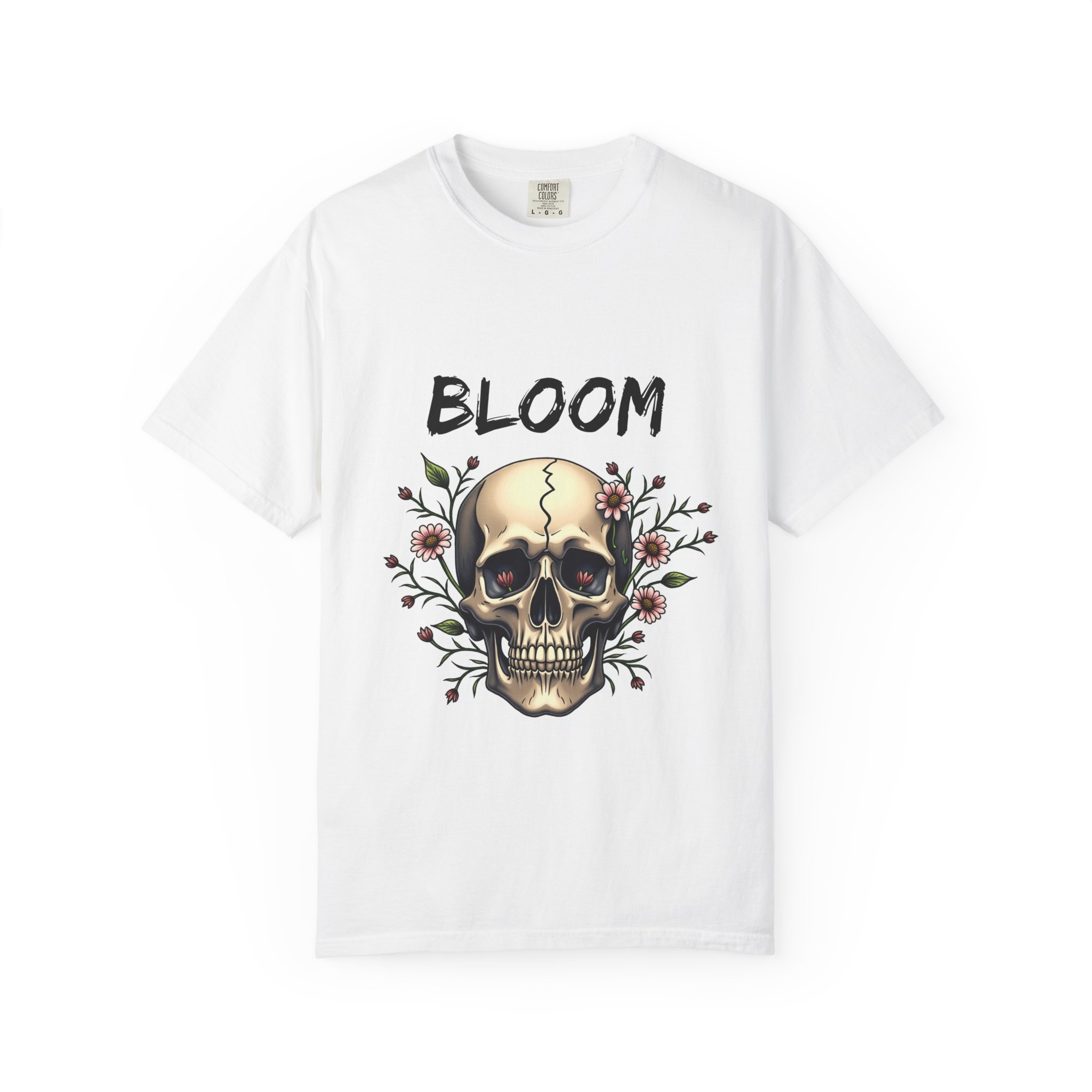 Skull + Bloom T-Shirt - Image 3