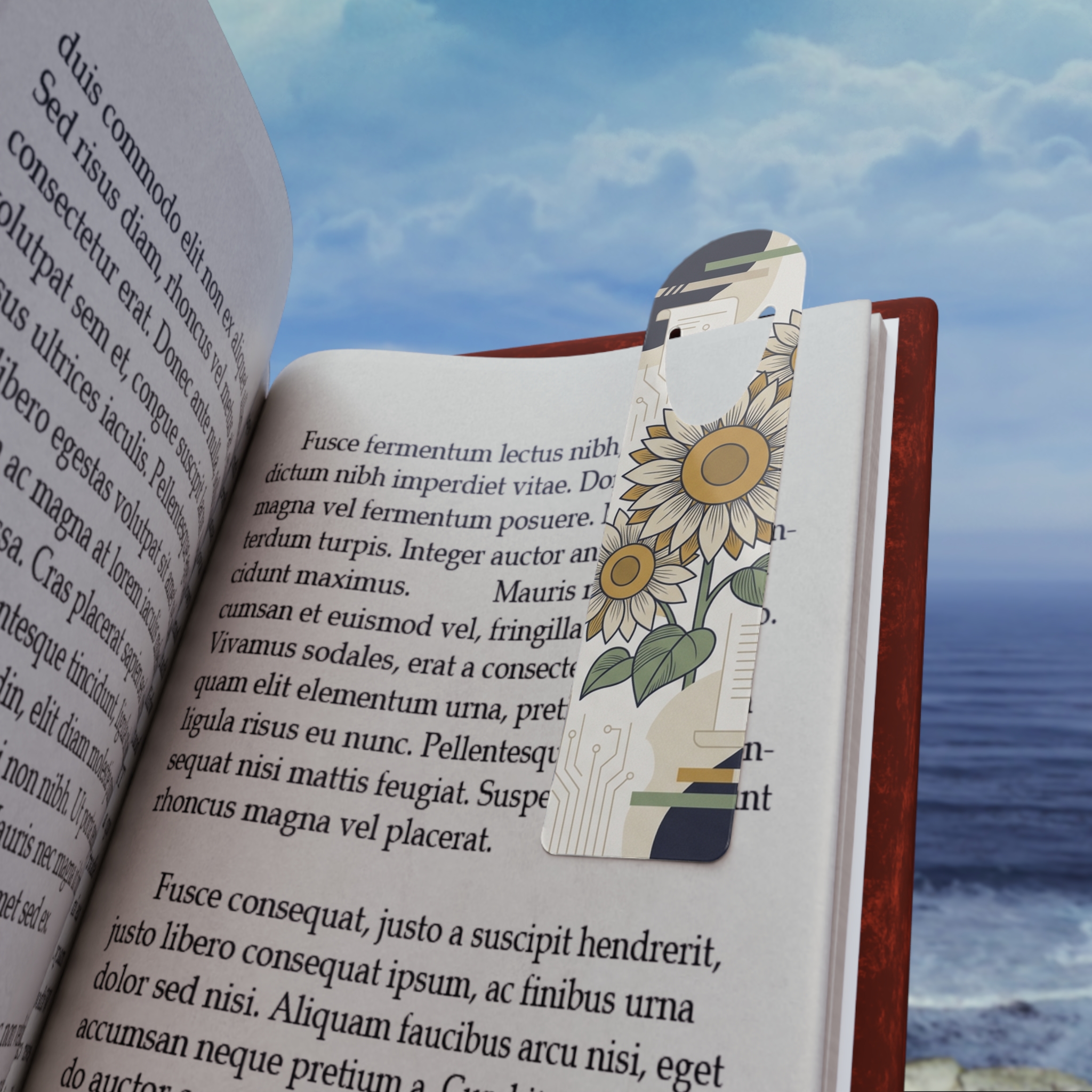 Aesthetic Sunflower Bookmark - Image 4