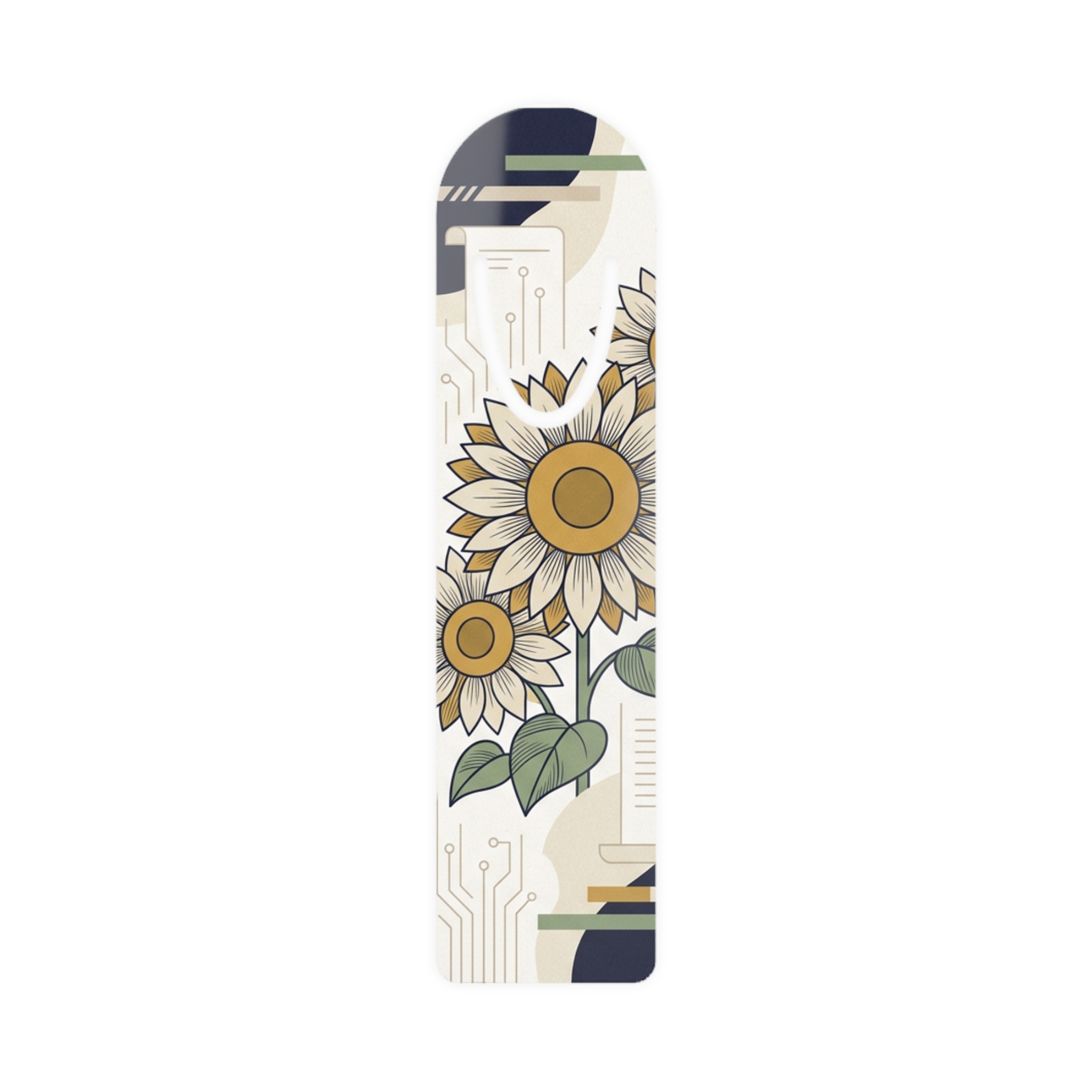 Aesthetic Sunflower Bookmark