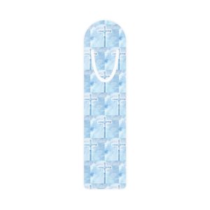 Sky & Cross Metal Bookmark
